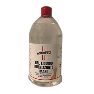 Gel liquido igienizzante mani Antigerm, Flacone da 1 l Gel liquido igienizzante mani Antigerm, Flacone da 1 l