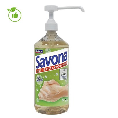 Gel mains écologique glycériné Solipro Savona 1 L