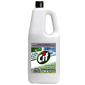 Gel nettoyant désinfectant avec javel Cif 2 L Gel nettoyant désinfectant avec javel Cif 2 L
