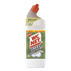 Gel WC avec javel enrichi au bicarbonate WC Net Extra White 750 ml