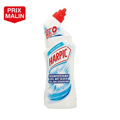 Gel WC désinfectant avec javel Harpic parfum naturel 750 ml - 1