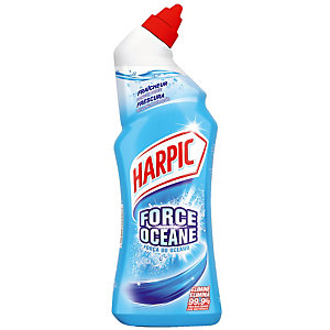 Gel WC désinfectant détartrant Harpic Force Océane 750 ml