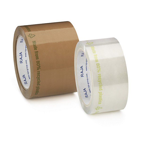 Geluidsarme polypropyleentape 80% gerecycleerd RAJA - 1