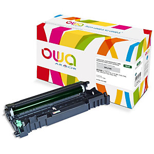 Gereviseerde inktpatroon OWA, Brother-compatibel Brother DR-2100 zwart voor laser printer