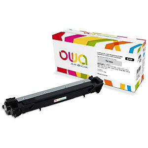 Gereviseerde inktpatroon OWA, Brother-compatibel BROTHER TN-1050 zwart voor laser printer