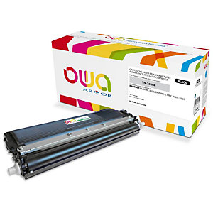 Gereviseerde inktpatroon OWA, Brother-compatibel BROTHER TN-230BK zwart voor laser printer