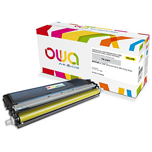 Gereviseerde inktpatroon OWA, Brother-compatibel BROTHER TN-230Y geel voor laser printer