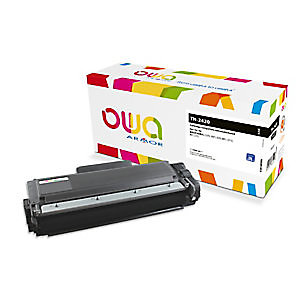 Gereviseerde inktpatroon OWA, Brother-compatibel Brother TN2420 K18158OW zwart voor laser printer