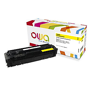 Gereviseerde inktpatroon OWA, Canon-compatibel CANON 1243C002 (K18166OW) geel voor laser printer