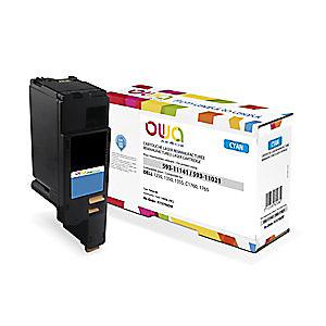 Gereviseerde inktpatroon OWA, Dell-compatibel Dell 593-11021 cyaan voor laser printer
