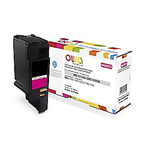 Gereviseerde inktpatroon OWA, Dell-compatibel Dell 593-11042 magenta voor laser printer