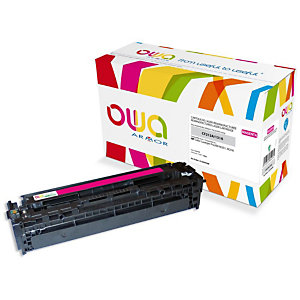 Gereviseerde inktpatroon OWA, HP-compatibel HP 131A CF213A magenta voor laser printer