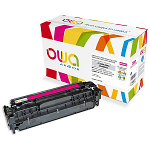 Gereviseerde inktpatroon OWA, HP-compatibel HP 304A CC533A magenta voor laser printer