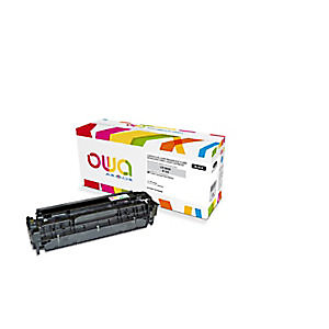 Gereviseerde inktpatroon OWA, HP-compatibel HP 312X, CF380X zwart voor laser printer
