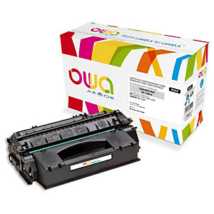 Gereviseerde inktpatroon OWA, HP-compatibel HP 49X Q5949X zwart voor laser printer