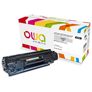 Gereviseerde inktpatroon OWA, HP-compatibel HP 83X CF283X zwart voor laser printer