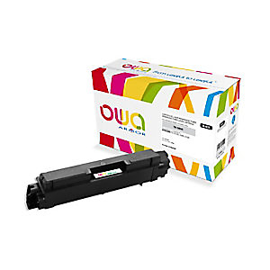 Gereviseerde inktpatroon OWA, Kyocera-compatibel Kyocera TK-580 B zwart voor laser printer