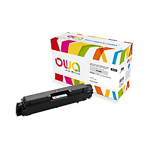 Gereviseerde inktpatroon OWA, Kyocera-compatibel Kyocera TK-590 B zwart voor laser printer