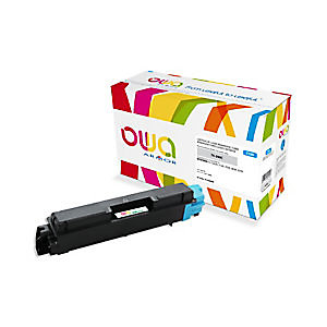 Gereviseerde inktpatroon OWA, Kyocera-compatibel Kyocera TK-590 cyaan voor laser printer