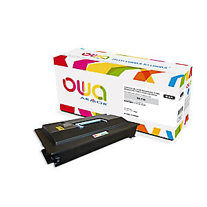 Gereviseerde inktpatroon OWA, Kyocera-compatibel  Kyocera TK-710 zwart voor laser printer