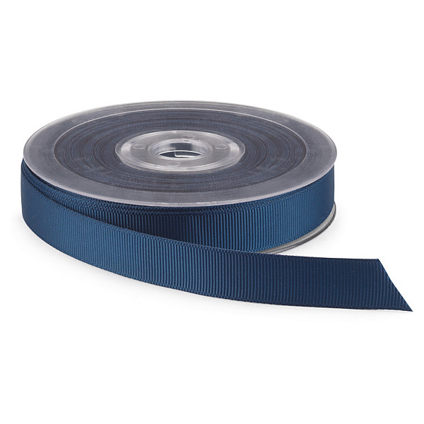 Geschenkbänder gerippt, blau - 1