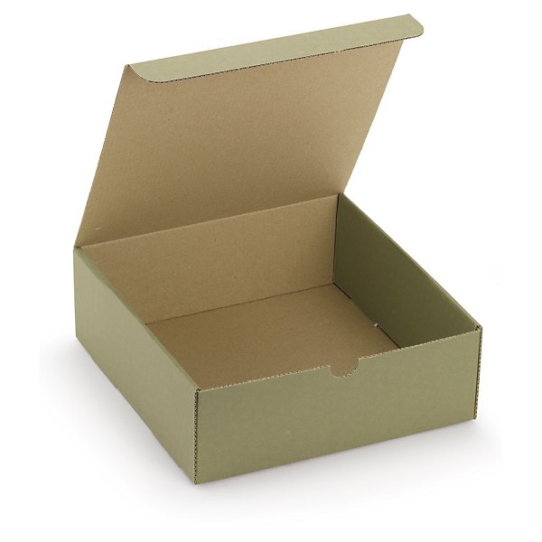 Geschenkdoos uit microgolfkarton 23x23x8 cm - 6