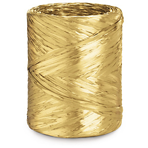 Geschenklint van polypropyleen met glanzend raffia-effect Geschenklint van polypropyleen met glanzend raffia-effect