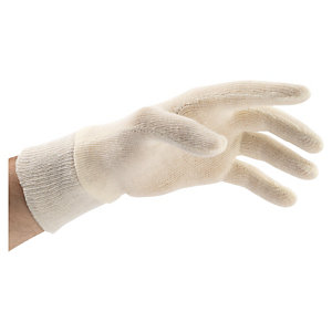 Gestrickte Handschuhe aus Baumwolle  - RESTPOSTEN