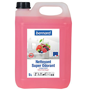 Geurverdrijvende reiniger neutrale pH met Bitrex Bernard rode vruchten 5 L