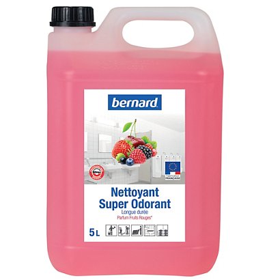 Geurverdrijvende reiniger neutrale pH met Bitrex Bernard rode vruchten 5 L - 1