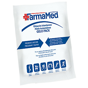 Ghiaccio istantaneo Gelo Pack FarmaMed, Sacchetto monouso Ghiaccio istantaneo Gelo Pack FarmaMed, Sacchetto monouso