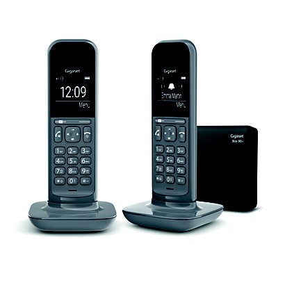 Gigaset Téléphone sans fil CL390 pack duo avec répondeur gris foncé -  Téléphones Sans Filfavorable à acheter dans notre magasin