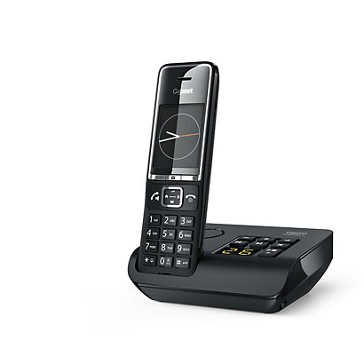 Gigaset Téléphone sans fil COMFORT 550A noir avec répondeur