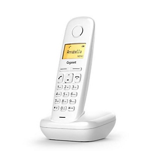 Gigaset, Telefonia fissa, Gigaset a 170 white, S30852H2802K102 Gigaset, Telefonia fissa, Gigaset a 170 white, S30852H2802K102