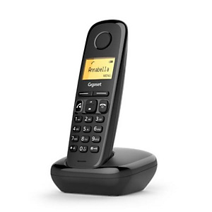 GIGASET, Telefonia fissa, Gigaset a 270 black, S30852H2812K101 GIGASET, Telefonia fissa, Gigaset a 270 black, S30852H2812K101