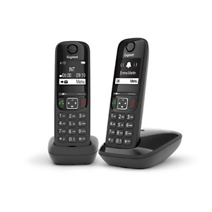 GIGASET, Telefonia fissa, Gigaset as690 a duo, L36852H2836K101 GIGASET, Telefonia fissa, Gigaset as690 a duo, L36852H2836K101