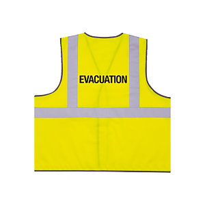 Gilet de signalisation Evacuation Jaune XL