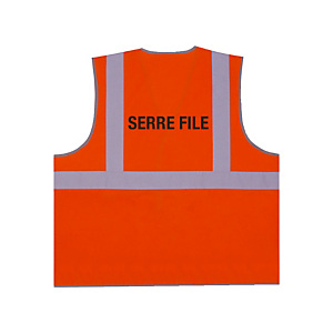 Gilet de signalisation serre file Gilet de signalisation serre file