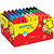 GIOTTO BE-BE, Schoolpack de 72 crayons de couleur maxi bois, mine large 7 mm - 1
