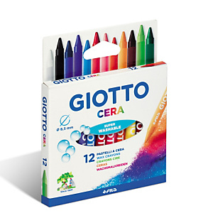 GIOTTO Ceras redondas colores vivos surtidos