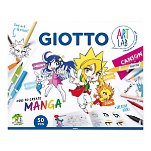 GIOTTO Kit Art Lab How To Create Manga