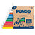 GIOTTO Pasta Pongo - panetto 350 gr - colori assortiti  - conf.12 pezzi - 2