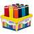 GIOTTO Schoolpack 108 crayons gros module Méga PEFC couleurs assorties - 1
