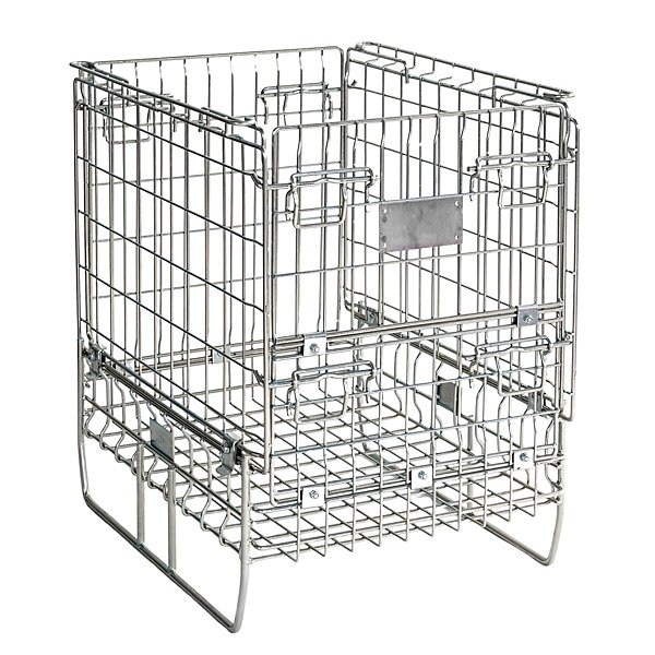 Gitterbox 3/1 stapelbaar 816 x 649 x 845 mm 300 kg draaglast - 2