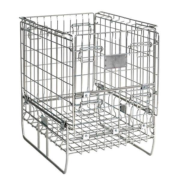 Gitterbox 3/1 stapelbaar 816 x 649 x 845 mm 300 kg draaglast - 1