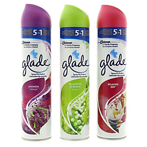 Glade Deodorante Spray, Bomboletta spray da 300 ml Glade Deodorante Spray, Bomboletta spray da 300 ml