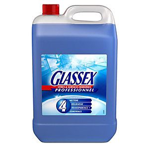 Glassex Prof GLASSEX Nettoyant pour vitres Sans parfum 5 L Bidon