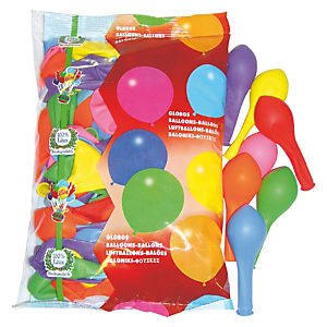 Globos en colores surtidos