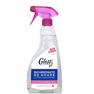 Gloss Bicarbonate de soude, spray de 750 ml Gloss Bicarbonate de soude, spray de 750 ml