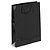 Gloss finish laminated paper gift bags, black, 250x300x90mm, pack of 25 - 1